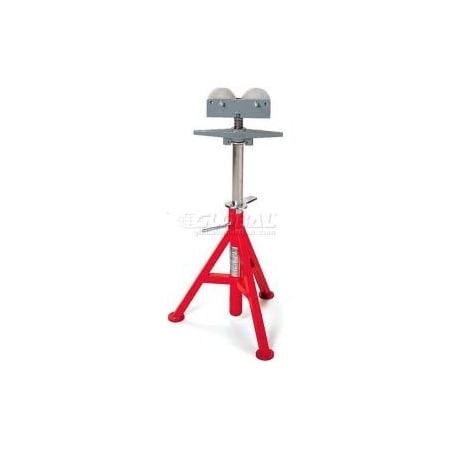 Ridge Tool Company RIDGID® Model No. Rj-98 Roller Head Pipe Stands, 12" Max. Pipe Capacity, 23"-41" H 56667